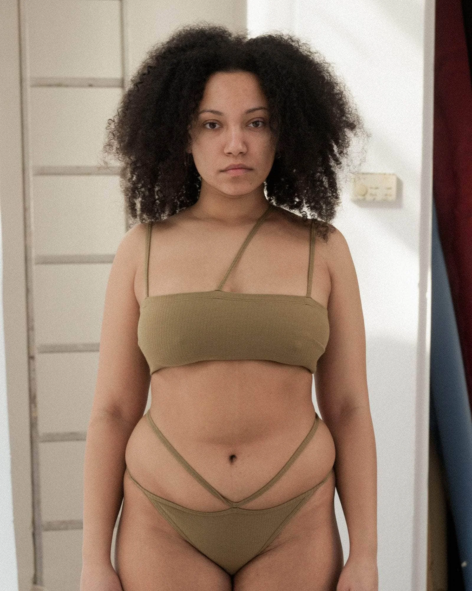 Nida Bra - Fine Organic Cotton Rib - 1