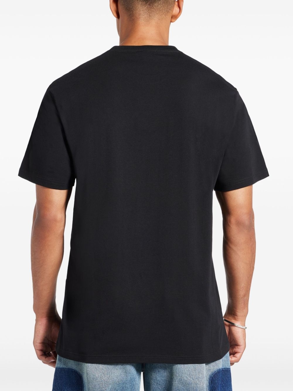 Wax Flower Skull-print T-shirt - 4
