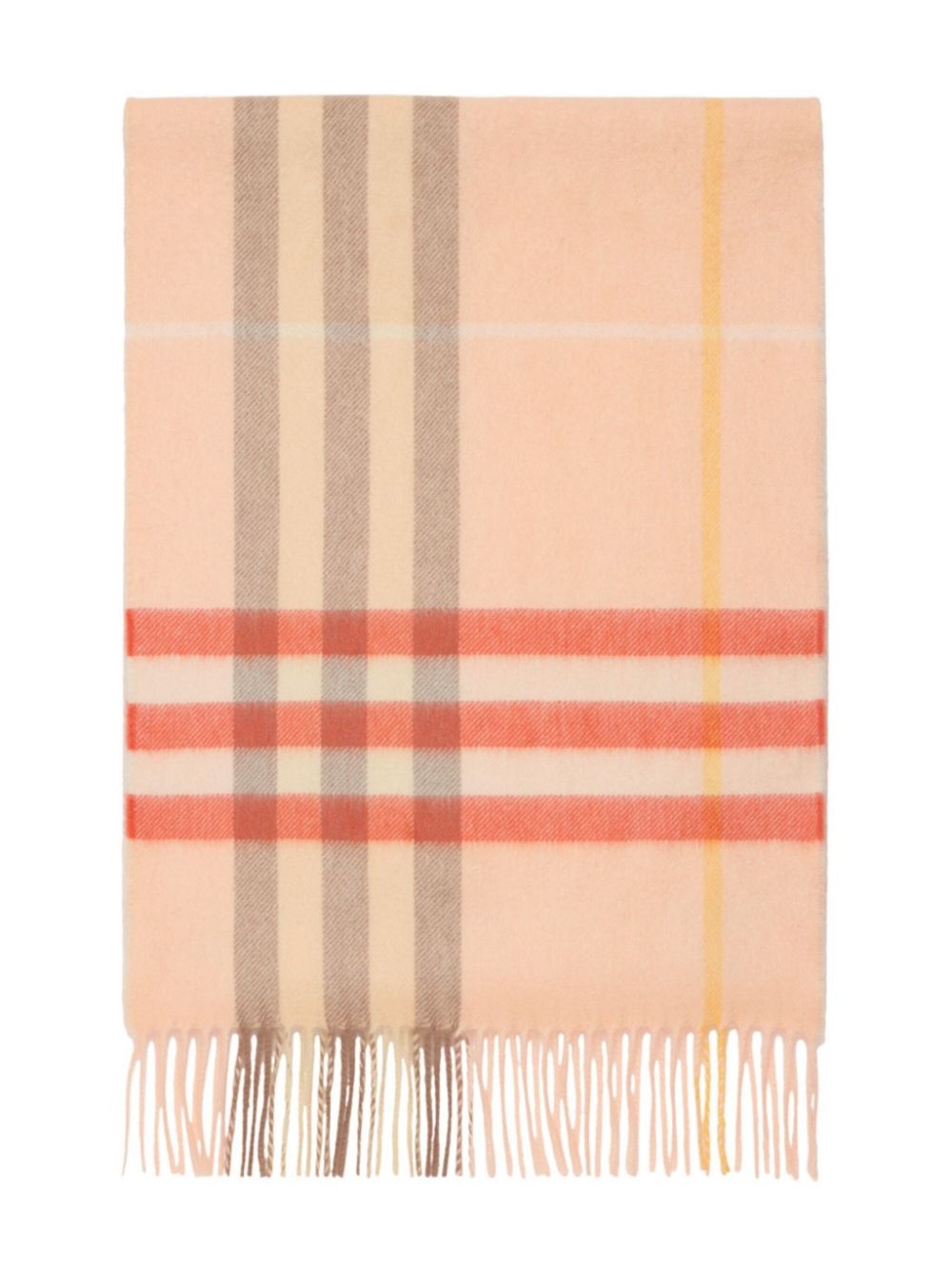 Check cashmere scarf - 2