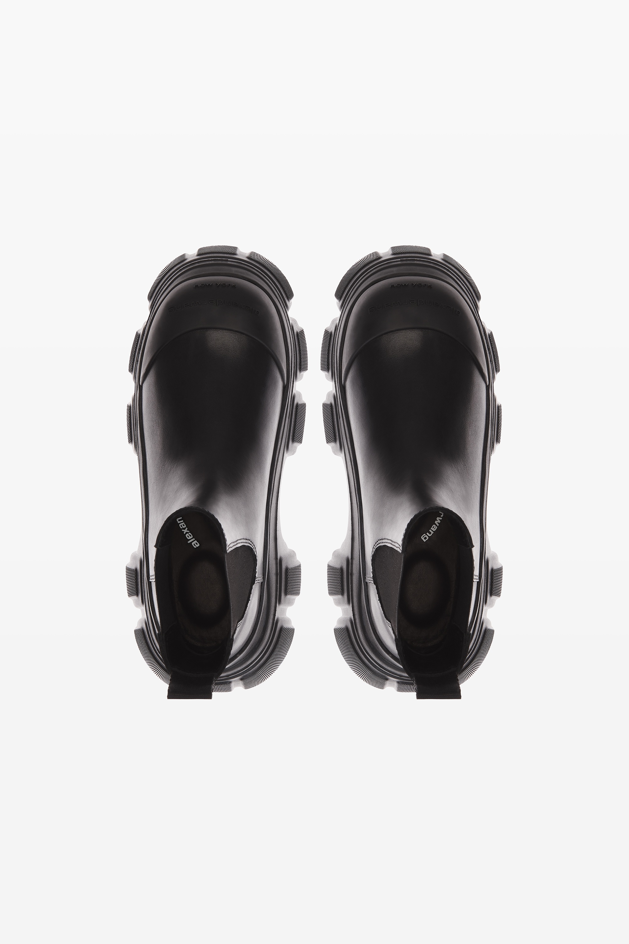 Alexander Wang STORM CHELSEA BOOT IN LEATHER | REVERSIBLE