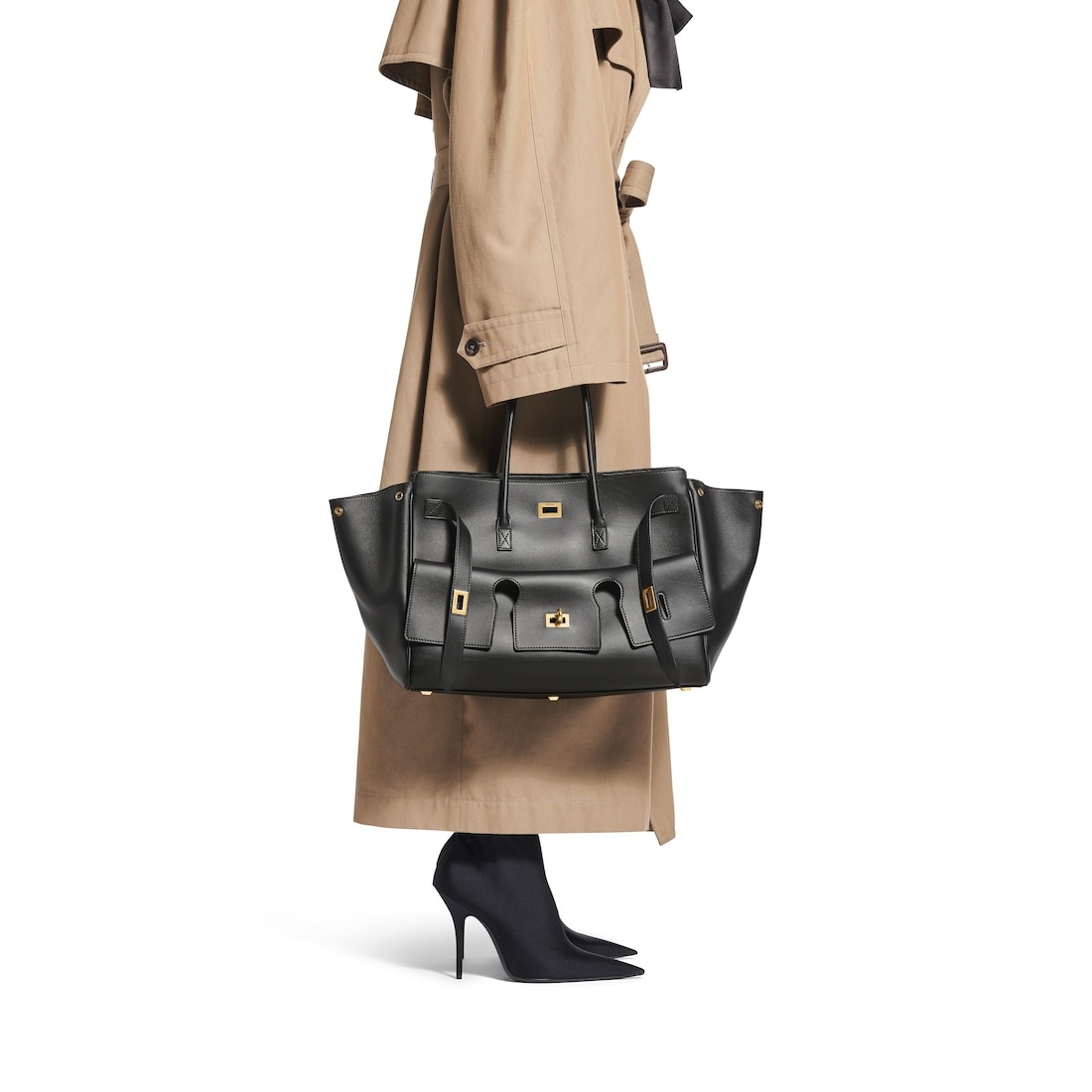 Women's Bel Air Medium Carry All Bag in Black - 5