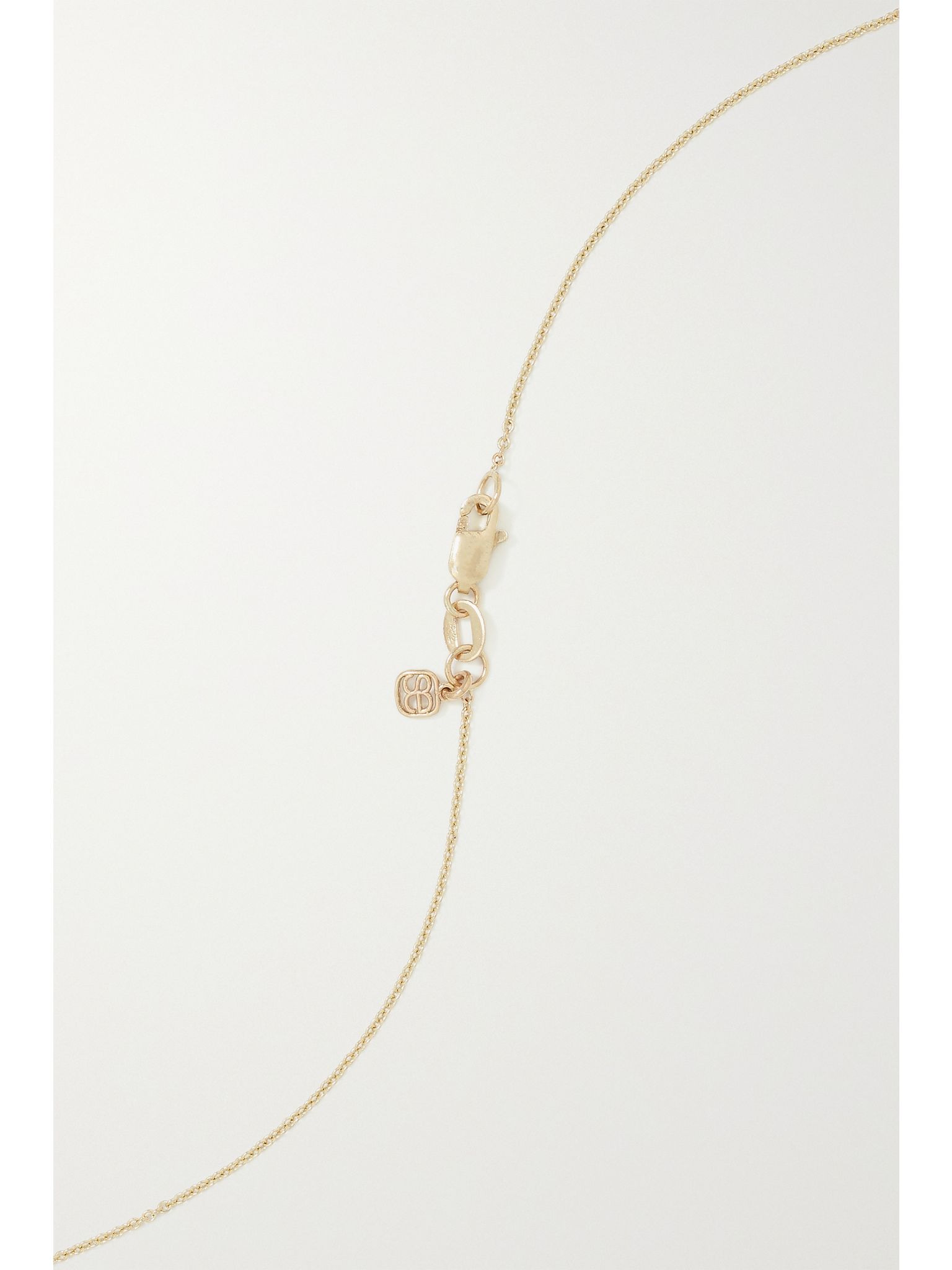 14-karat gold diamond necklace Gold - 3
