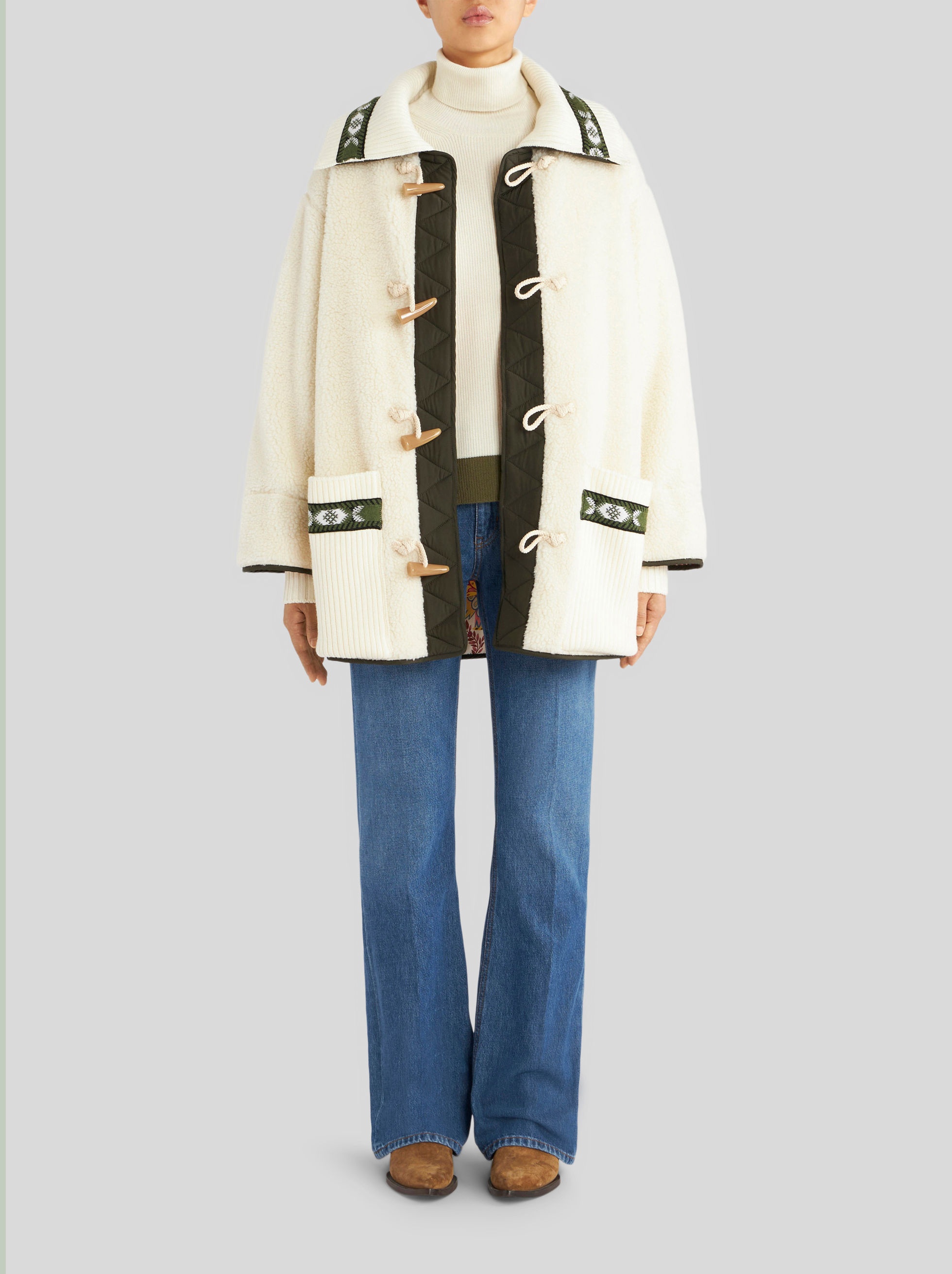 COAT WITH TOGGLES - 4