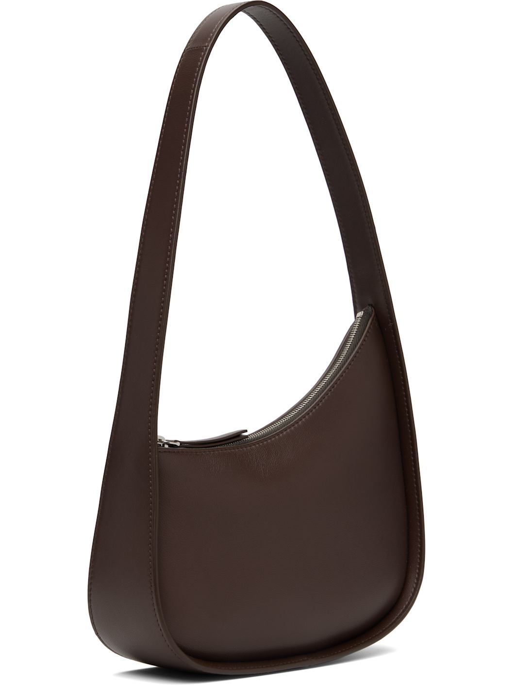 Brown Half Moon Bag - 3