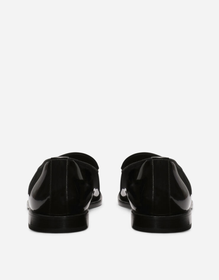 Polished calfskin slippers - 3