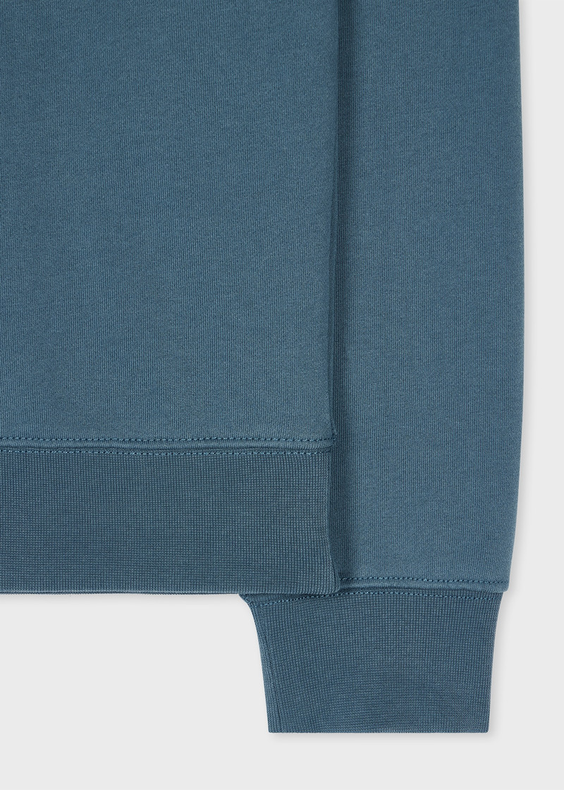 Paul Smith + Lee® Dark Blue Quarter Zip Sweatshirt 3