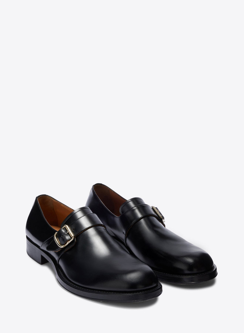 LEATHER MONK-STRAP SHOES 3