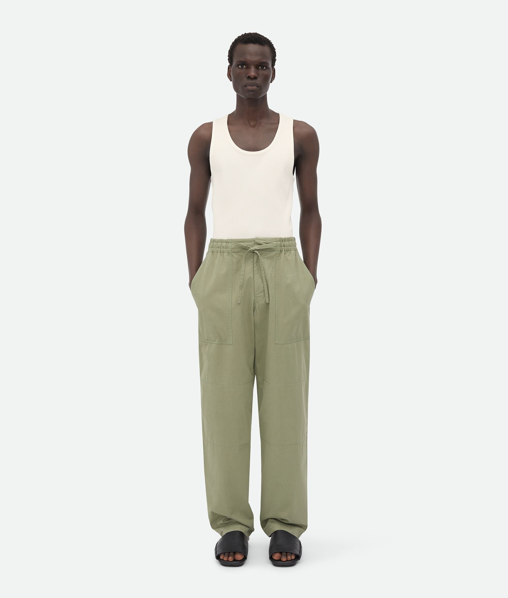 Light Cotton Twill Trousers - 4