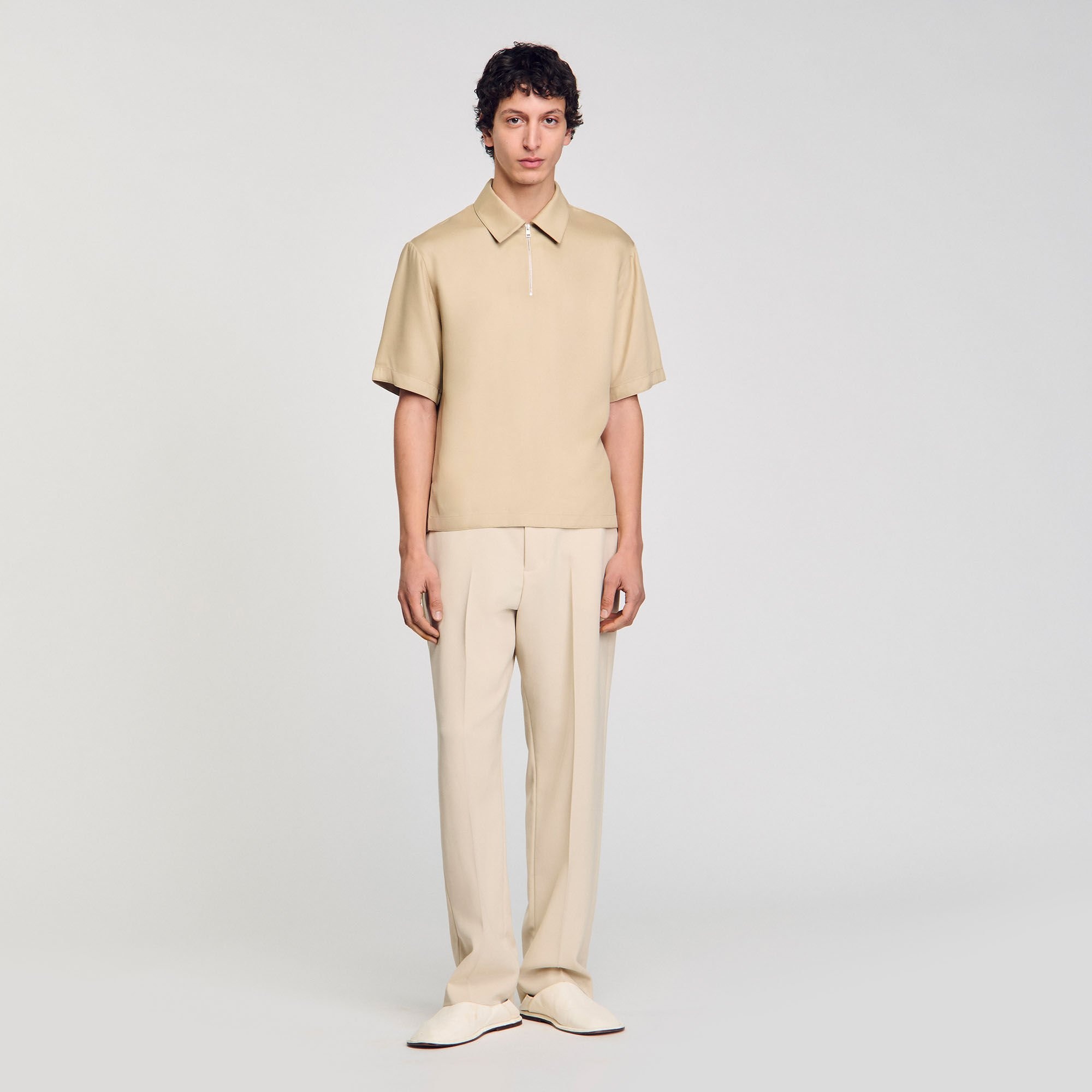 ZIP-NECK POLO SHIRT - 2