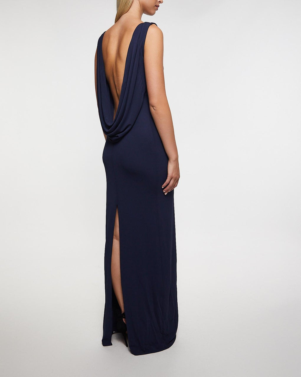 Dress Basha Gown Blue - 4