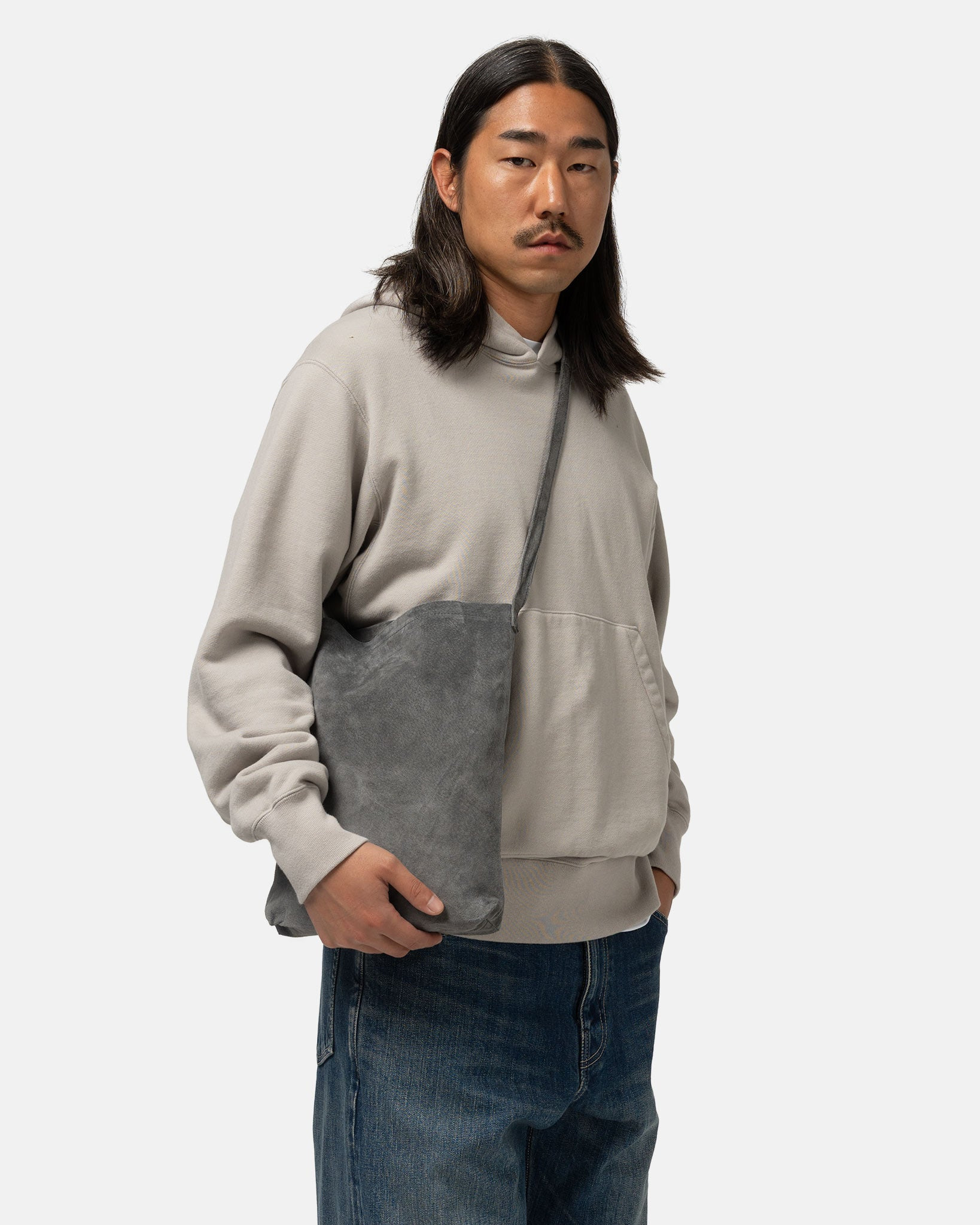 Pig Shoulder Bag Dark Grey - 2