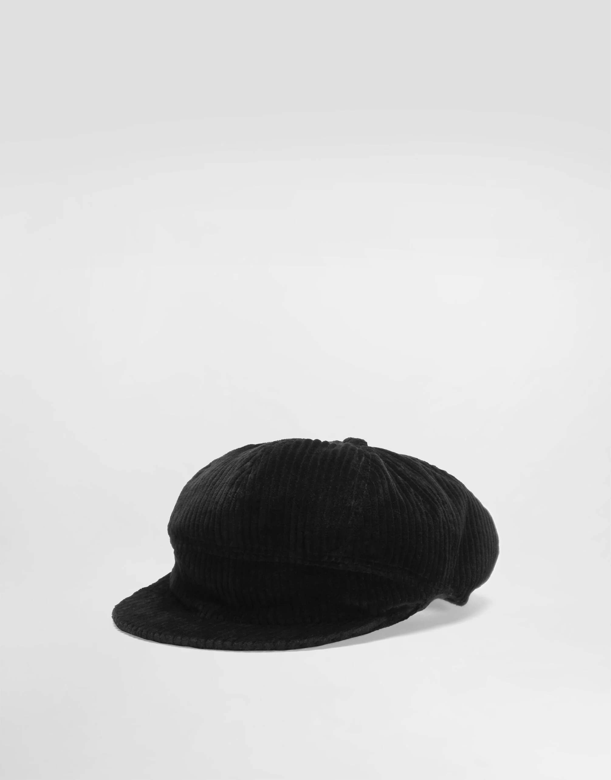 Velvet flat cap - 1