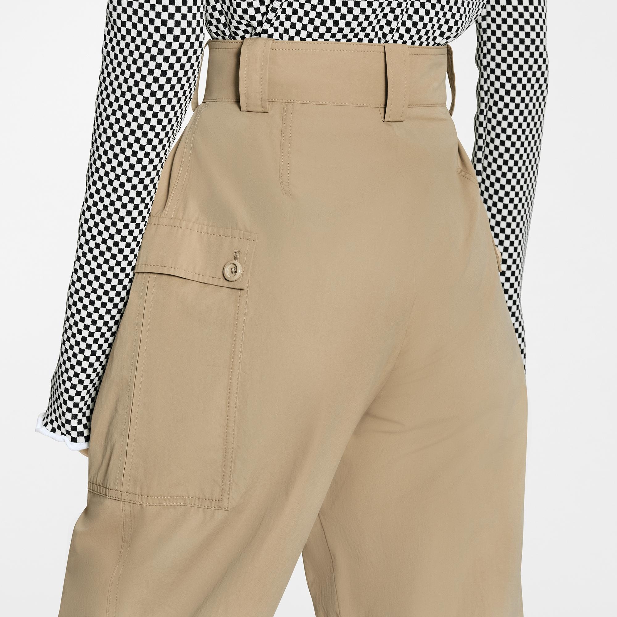 Safari-Style Carrot Pants - 5