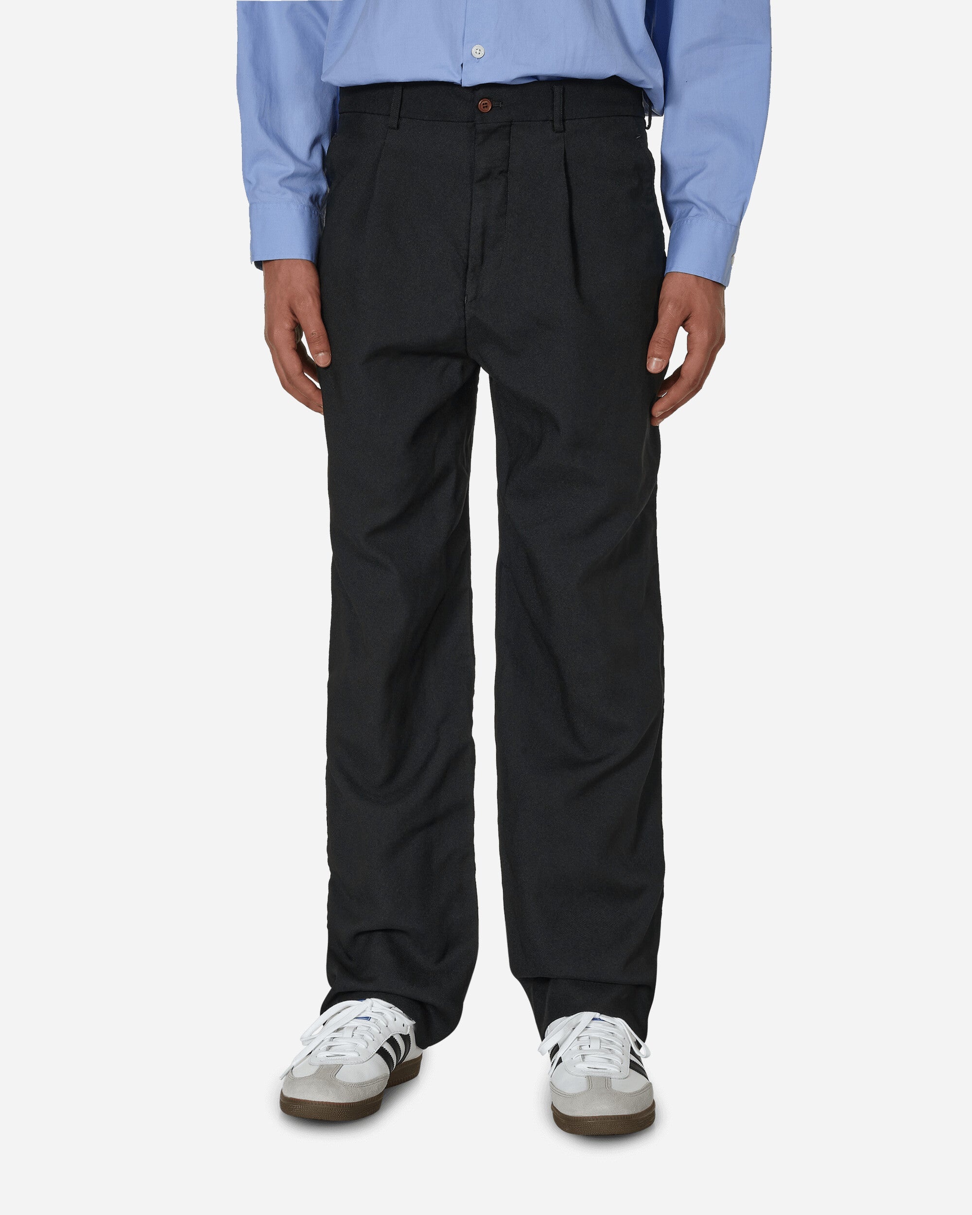 Double Front Trousers Black - 1