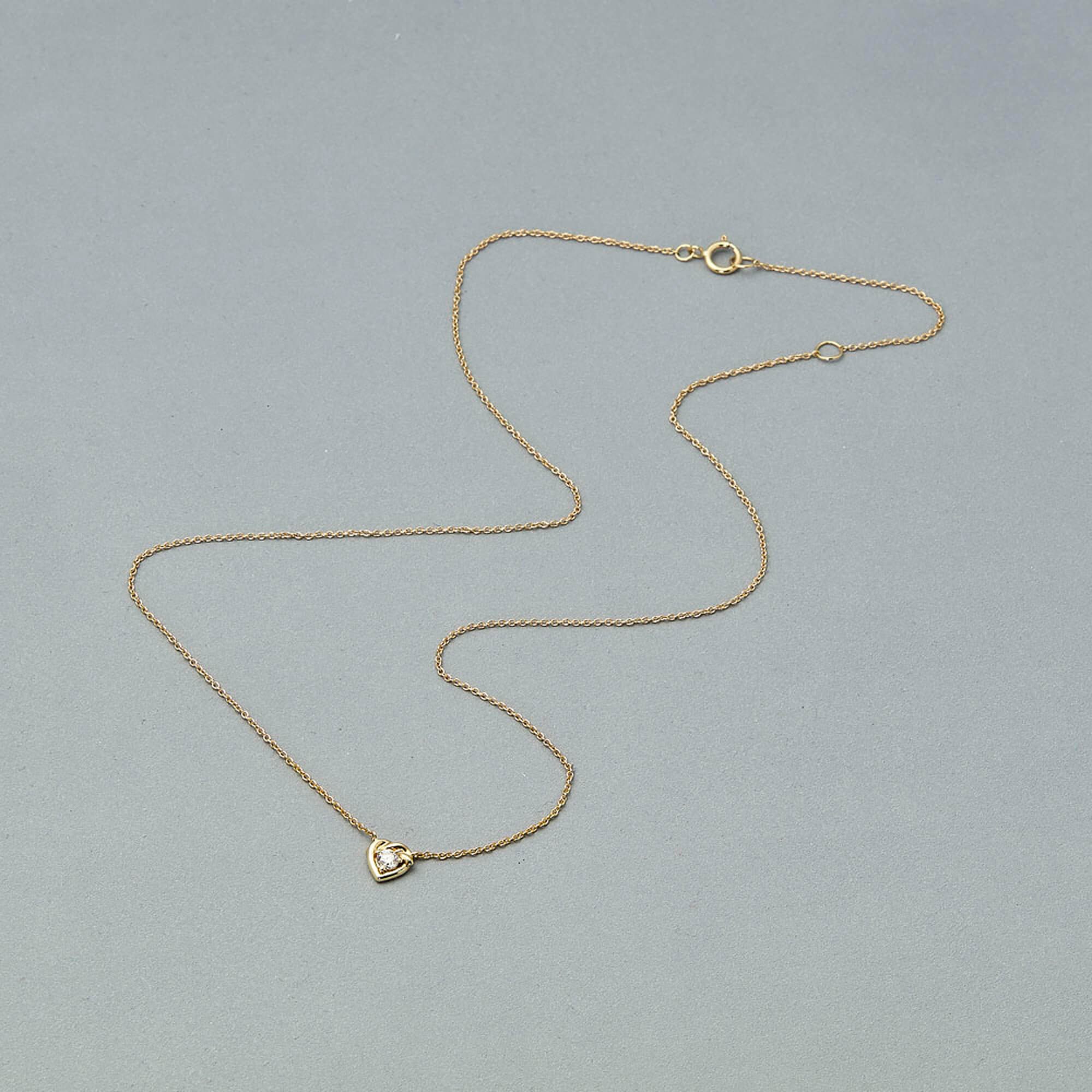 Tie The Knot Diamond Necklace - 4