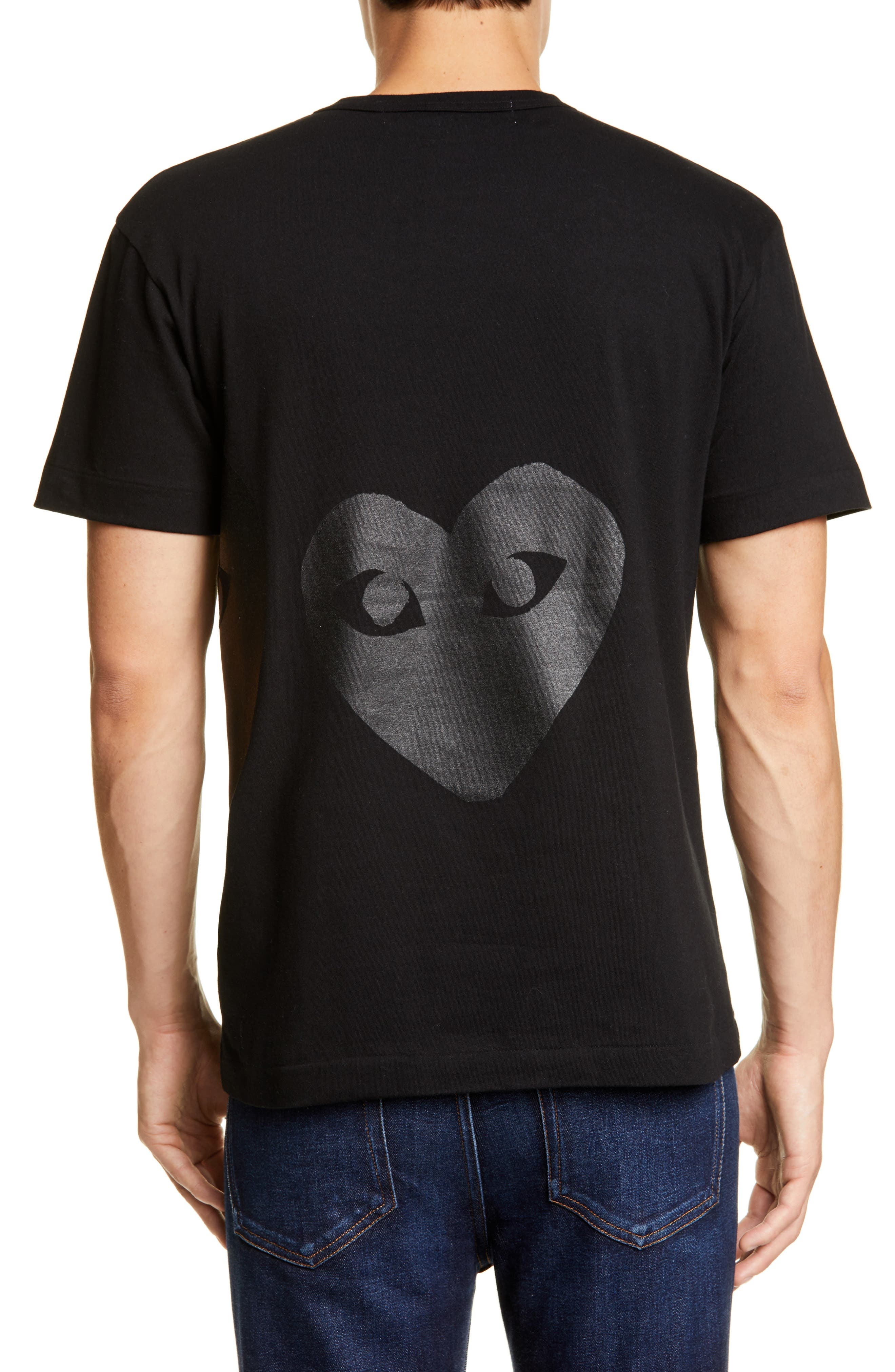 Double Heart Graphic Tee - 2