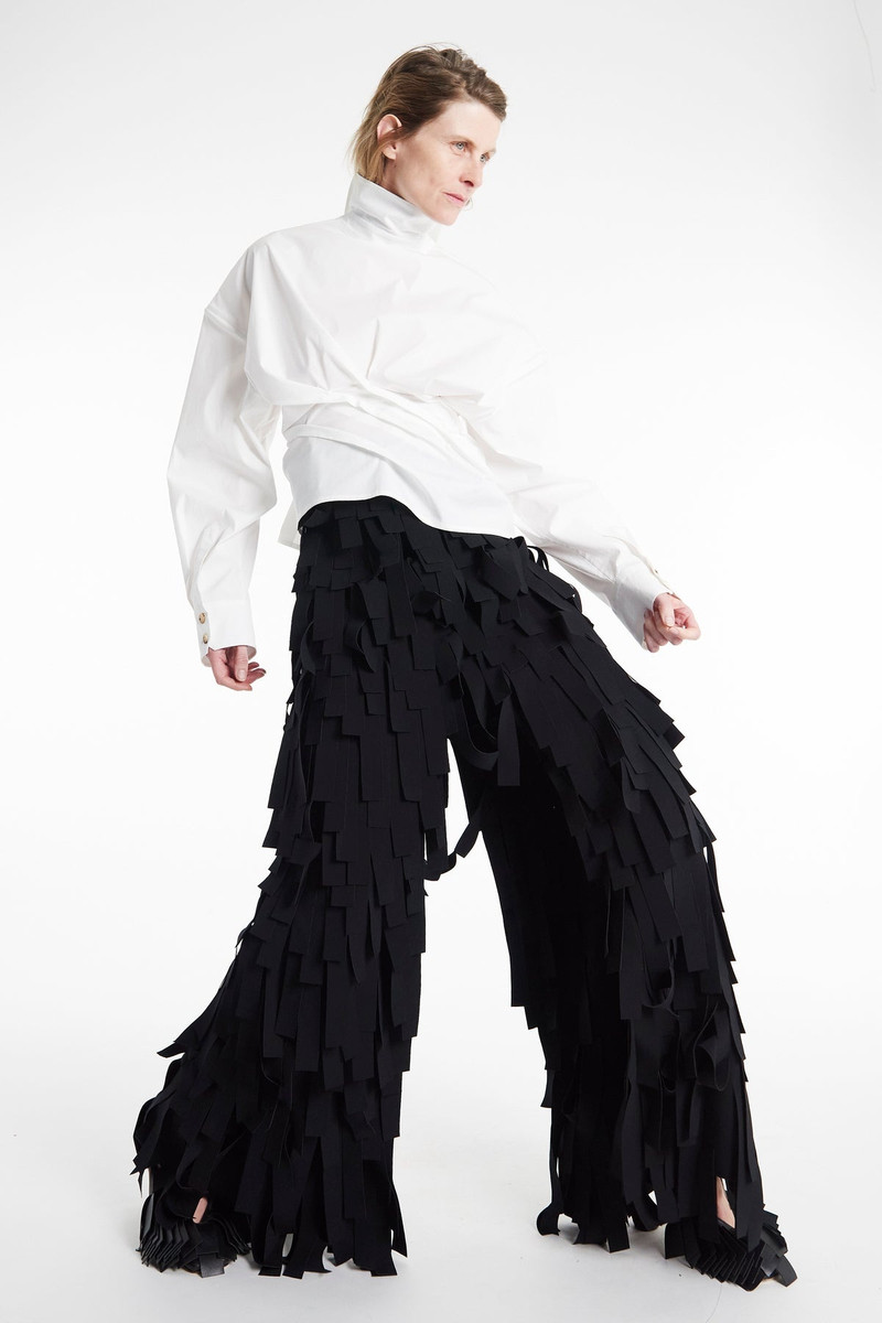 A.W.A.K.E. MODE MULTI RECTANGLE SKIRT BLACK outlook
