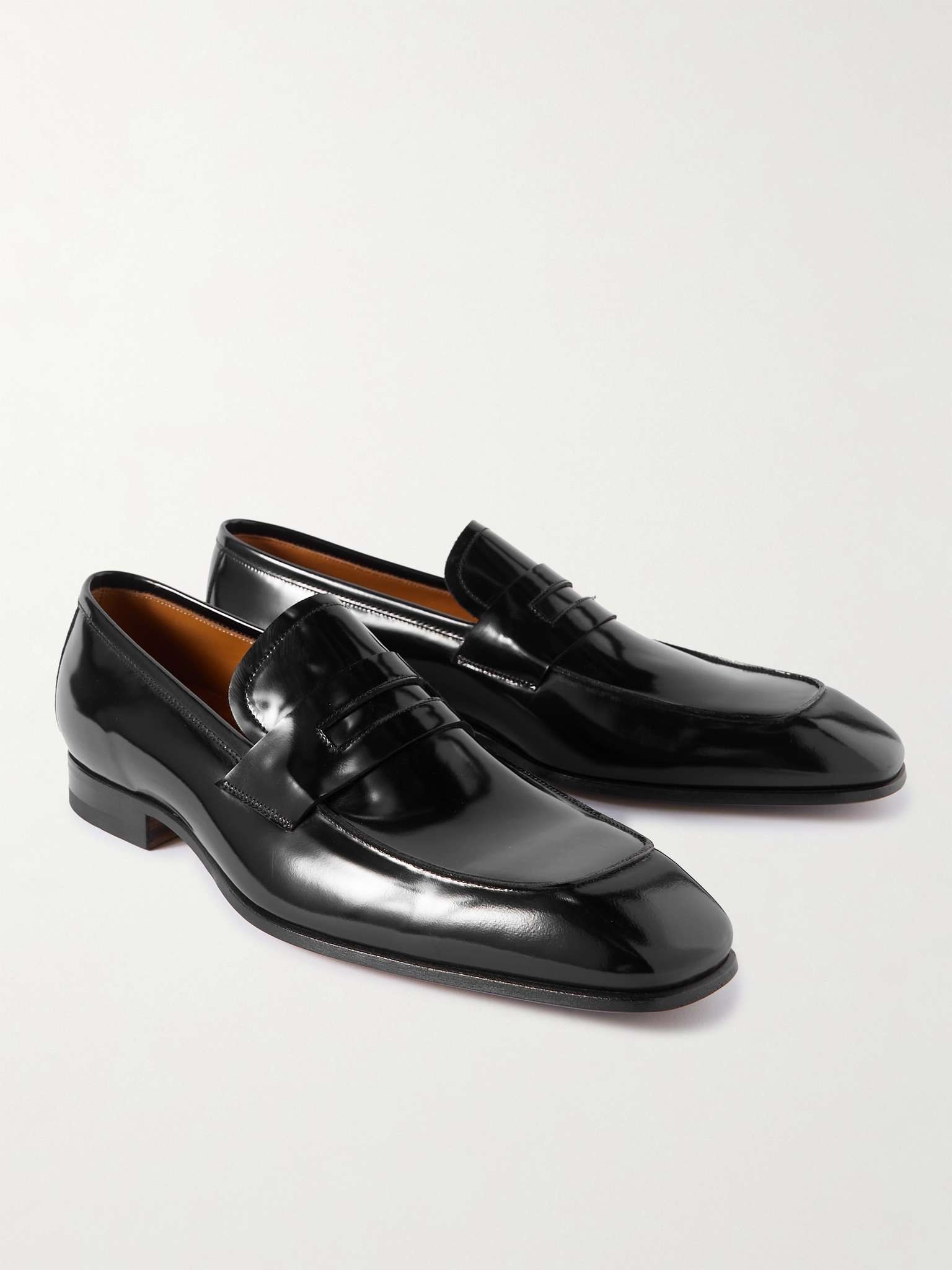 Bailey Patent-Leather Penny Loafers - 4