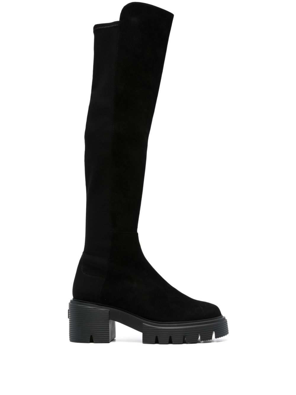 Soho70mm suede knee-high boots - 1