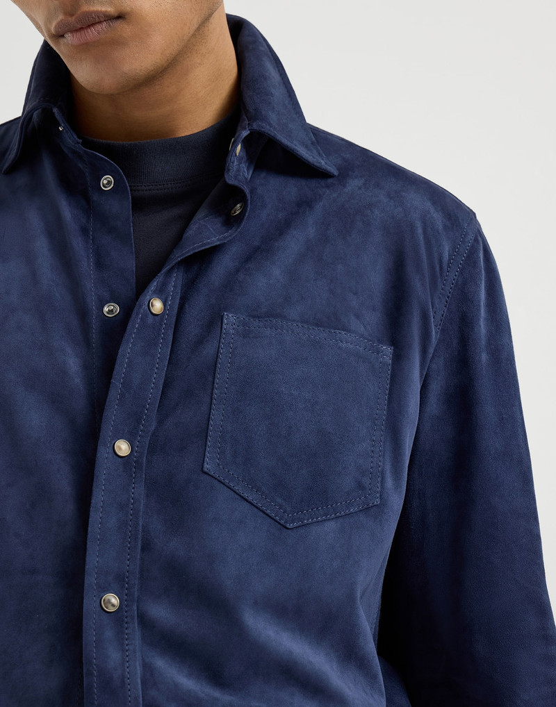 Suede overshirt 4