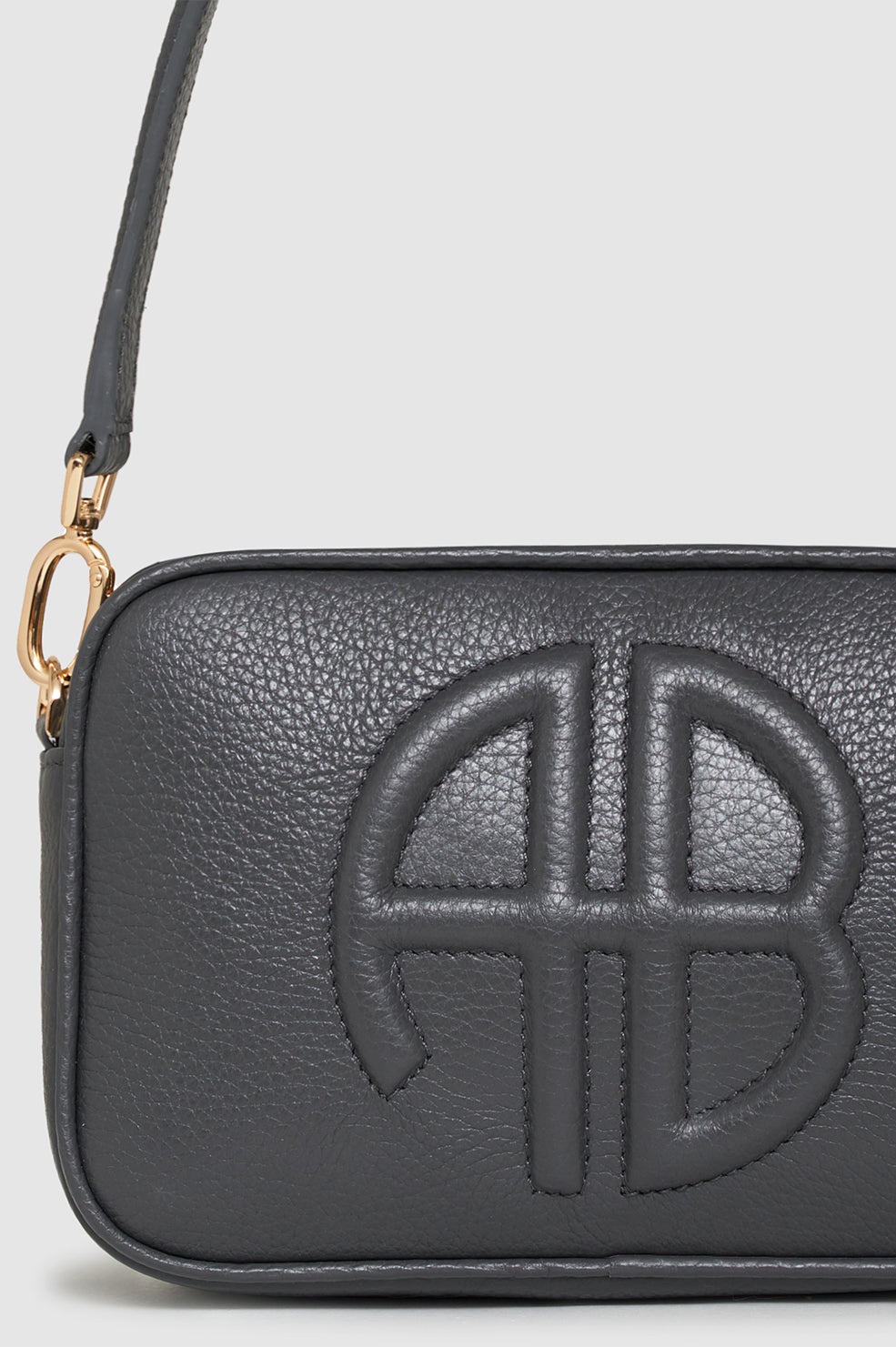 Lili Bag - Grey Pebbled - 6