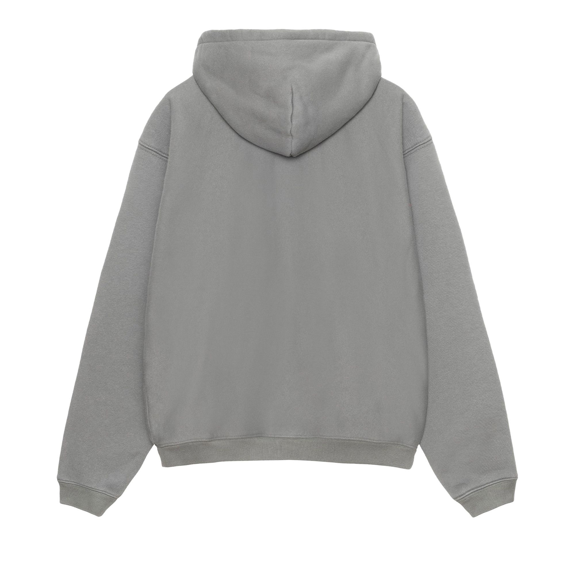 Stussy Outline Zip Hoodie 'Grey' - 2