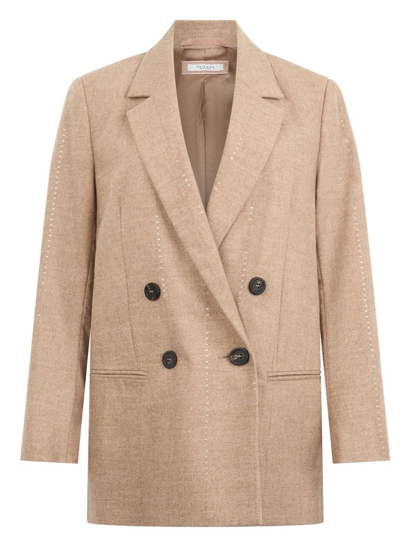 double-breasted button blazer 1