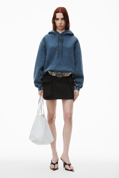 Alexander Wang Essential Logo Terry Hoodie outlook