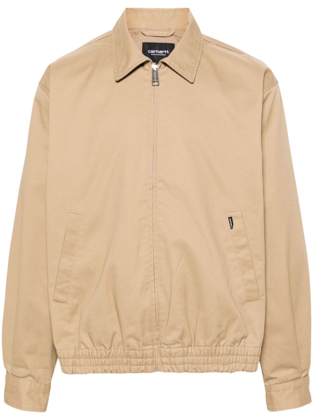 Newhaven gabardine-weave shirt jacket - 1