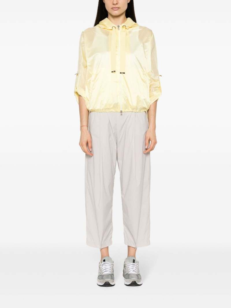 Herno semi-sheer A-line jacket outlook