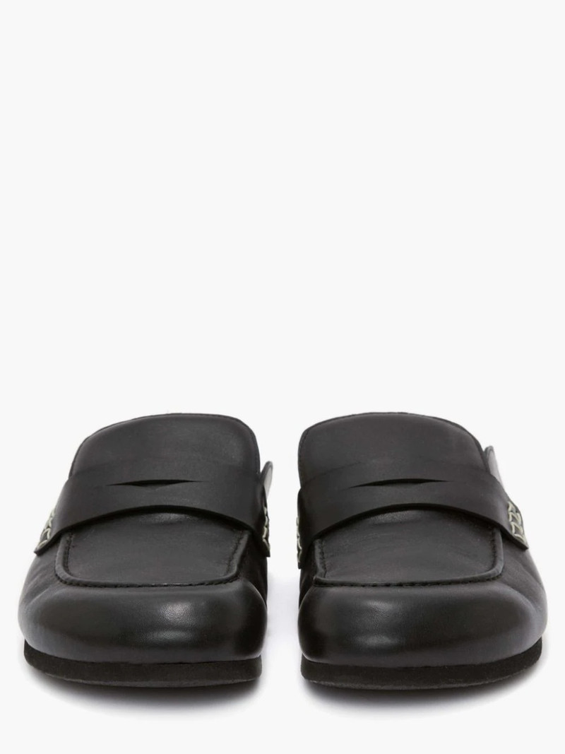 MEN’S LEATHER LOAFER MULES 3