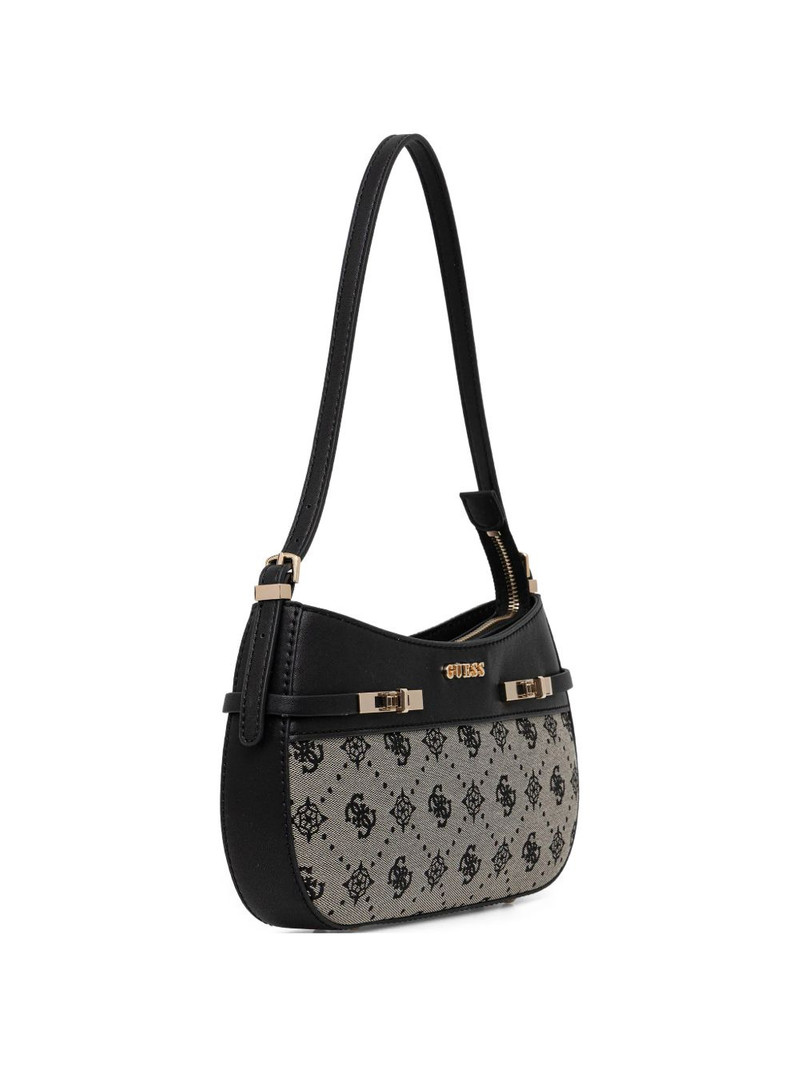 GUESS USA monogram zip tote outlook