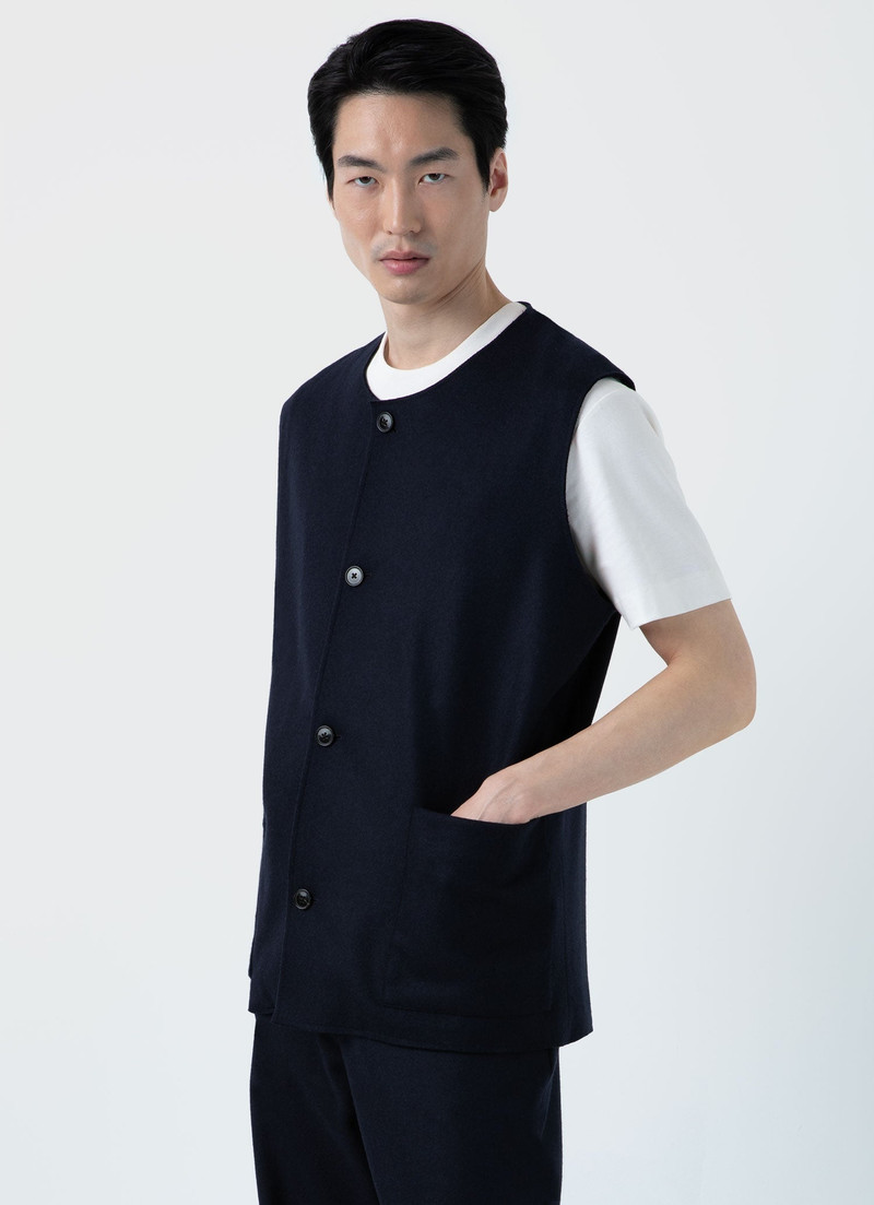 Sunspel x Casely‑Hayford Waistcoat 2