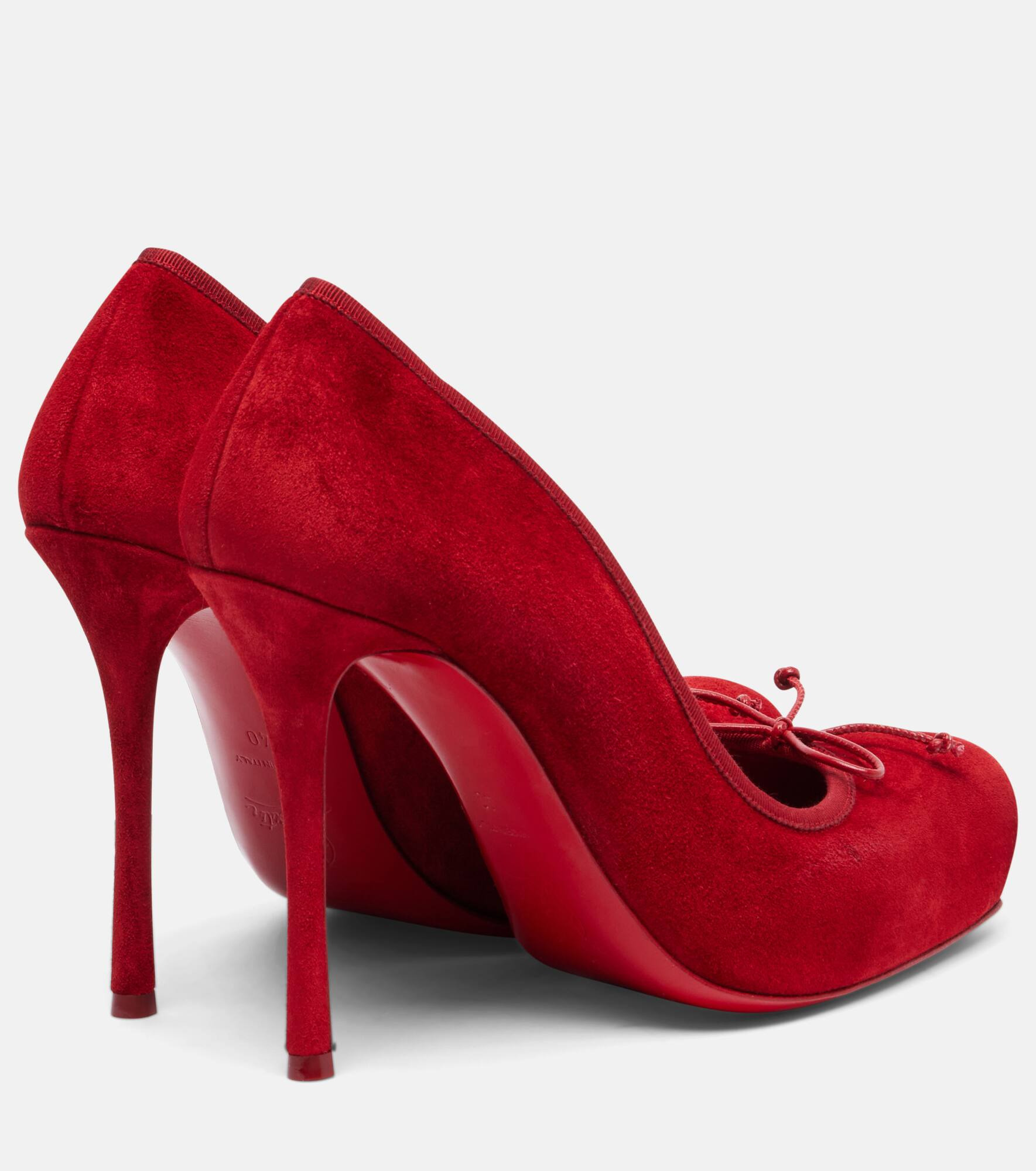 Cassia Nodo 100 suede pumps - 2