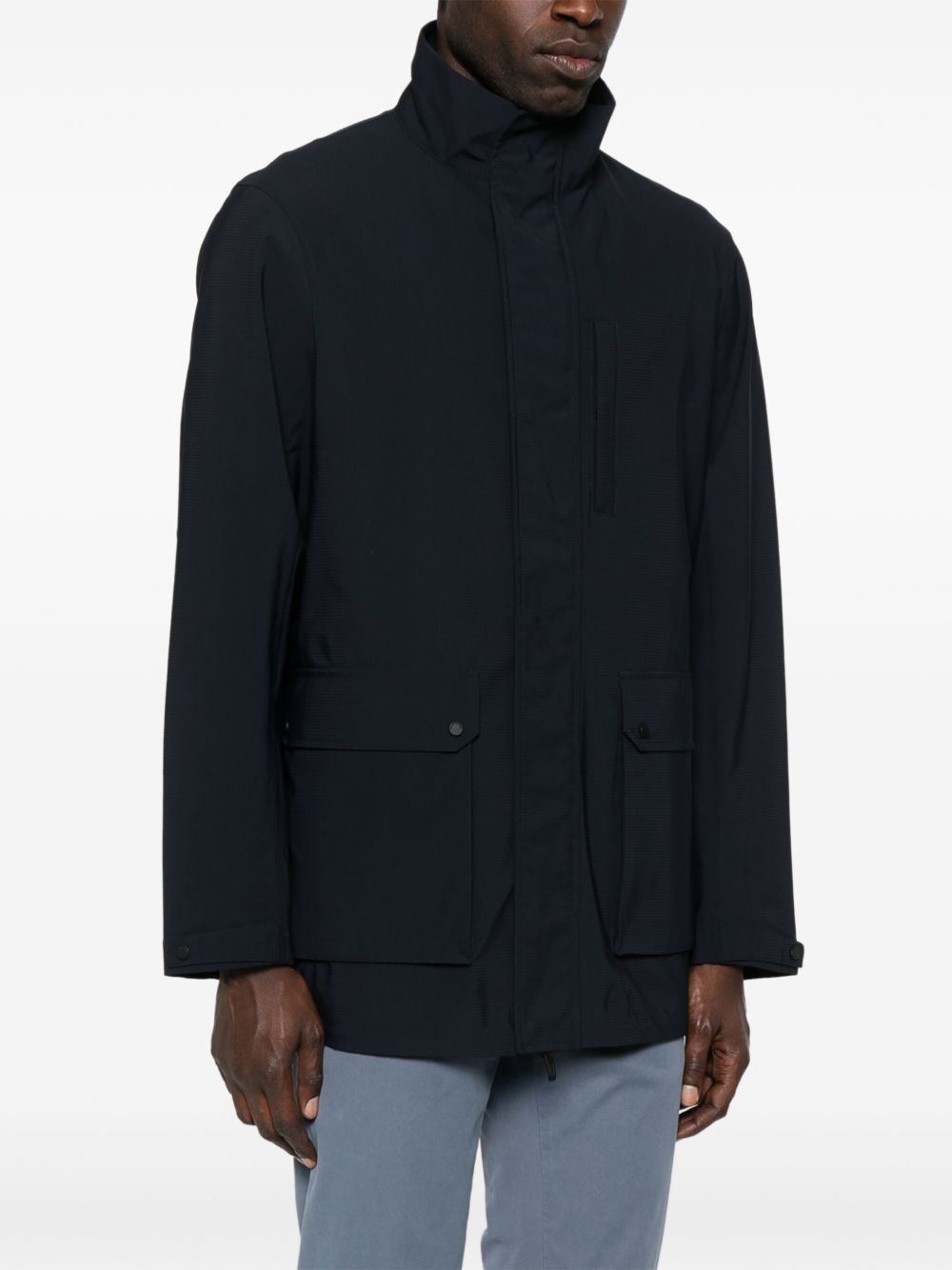 Nylon blouson jacket - 3