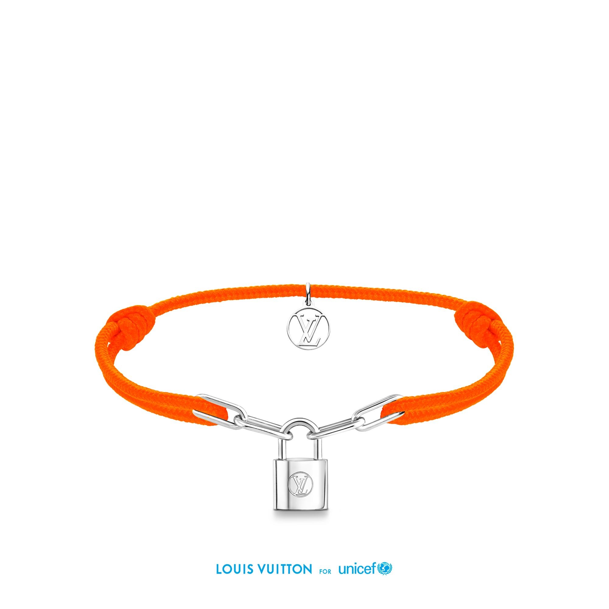 Louis Vuitton Silver Lockit X Virgil Abloh Bracelet, Sterling Silver ...