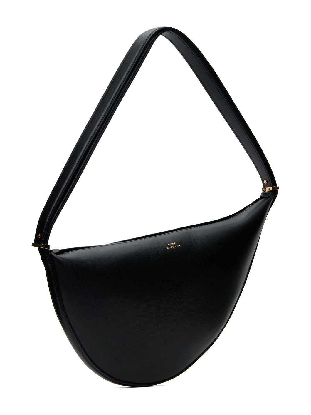 Black Scooped Sling Bag - 2