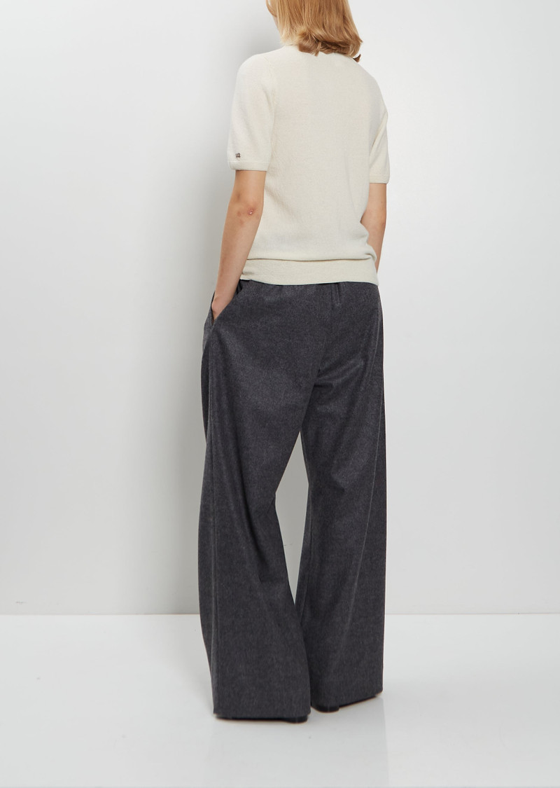 META CAMPANIA COLLECTIVE Josh Felted Cashmere Polo — Natural outlook
