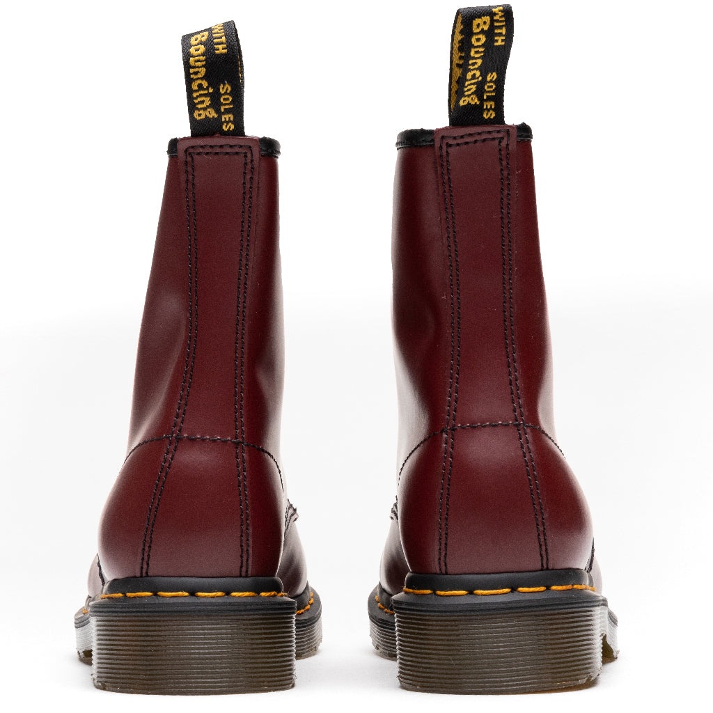 DR. MARTENS WOMEN'S 1460 CHERRY RED SMOOTH - RED - 4