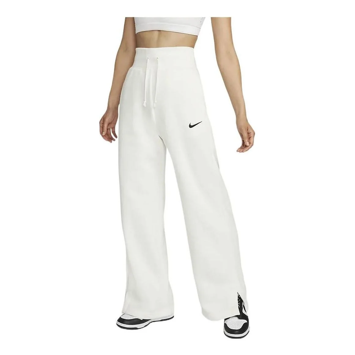 (WMNS) Nike Sportswear Phoenix Sweatpants 'White' DQ5616-133 - 1