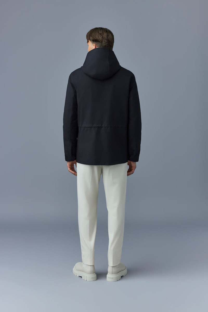 MORRIS-CITY Light down twill parka 6