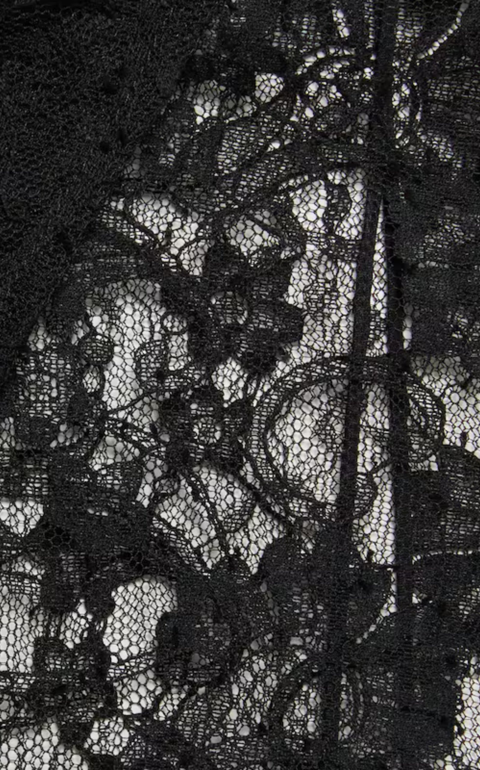 Lace Floral Print Silk Shirt - 6