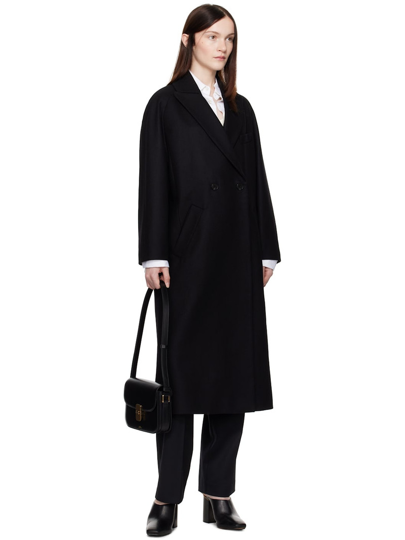 A.P.C. Black Flora Trench Coat outlook