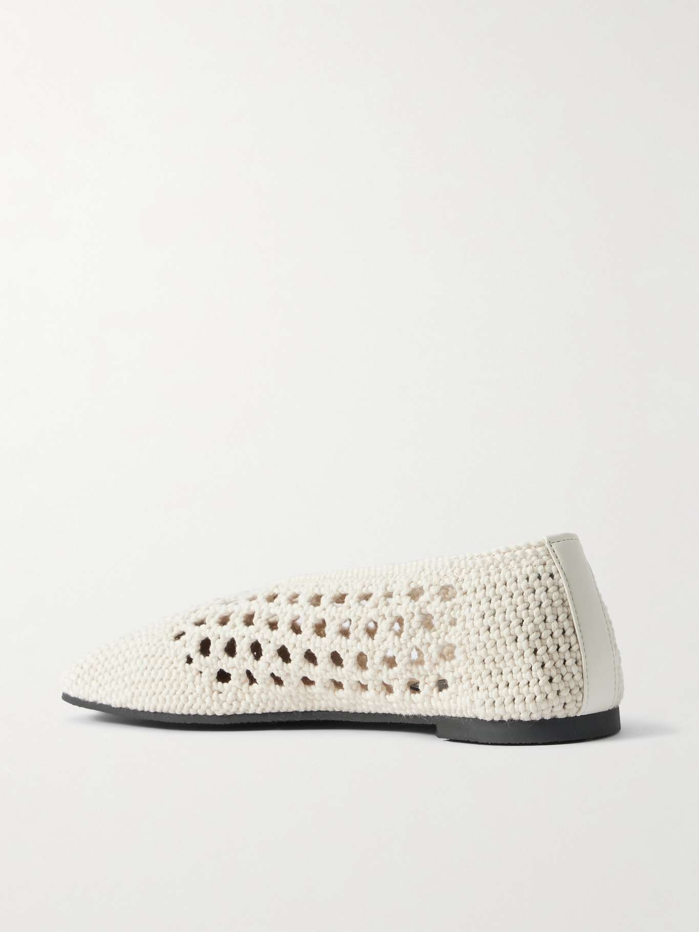 Ryder Day crocheted ballet flats Ivory - 3