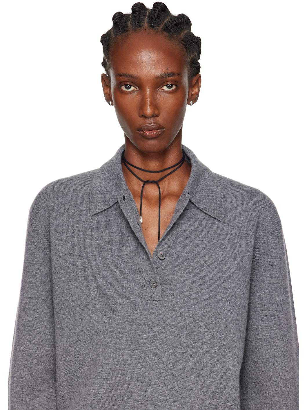 Elegant Shoelace Choker - 2