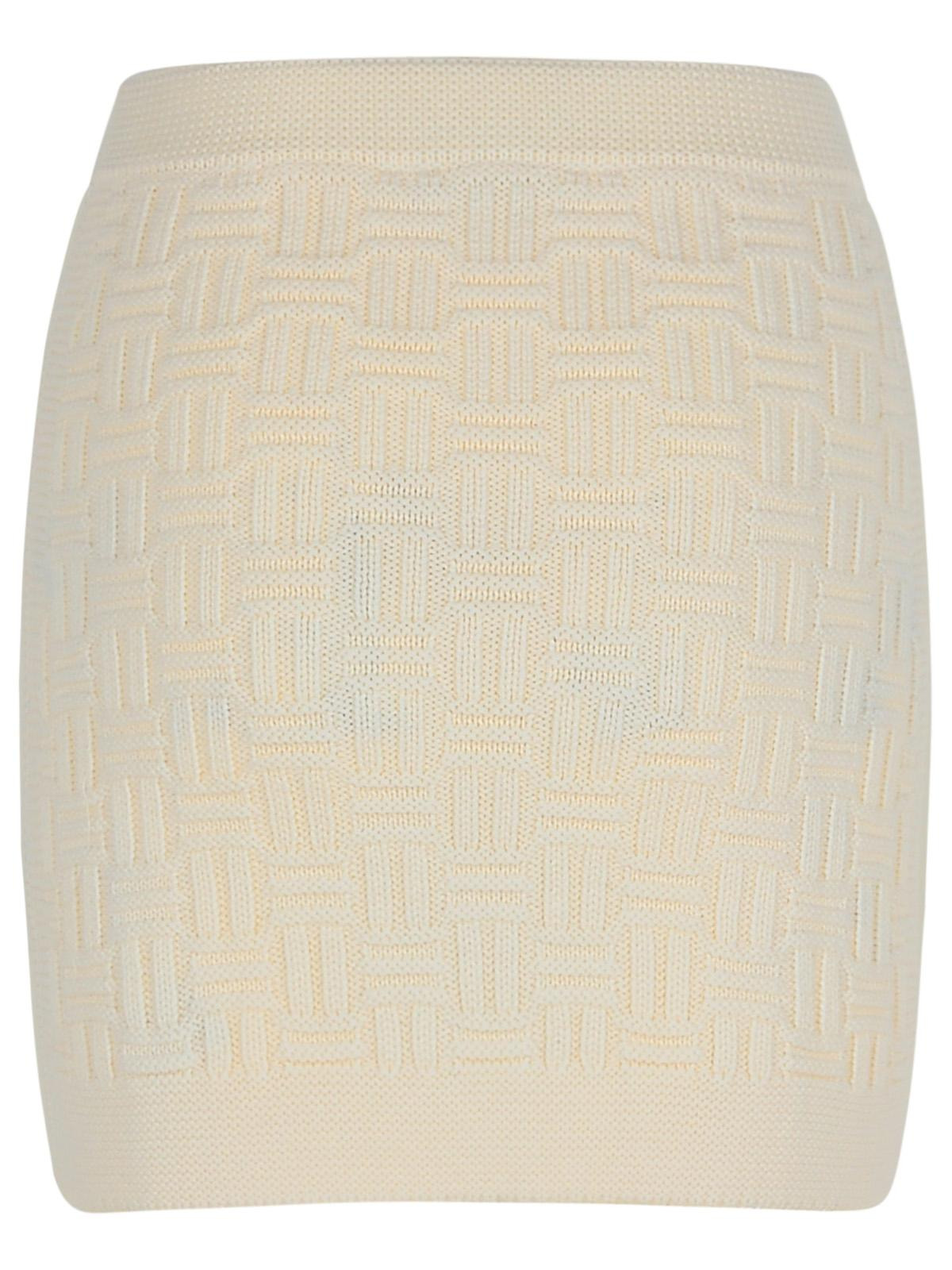 Casablanca Wool Blend Miniskirt Women - 3