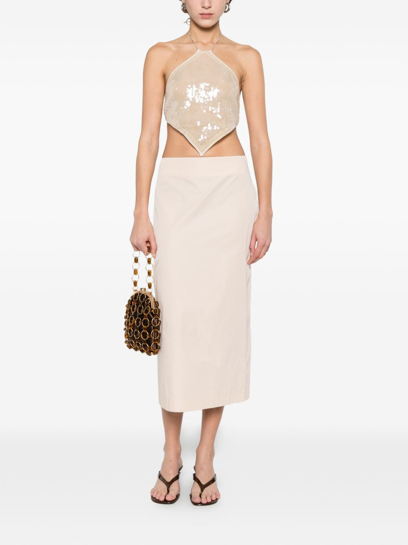 Oséree sequin-embellishment top outlook