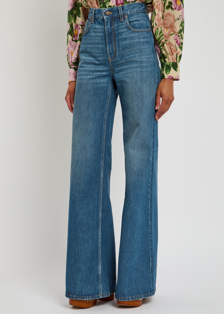 Chloe Flared-leg Jeans - 2