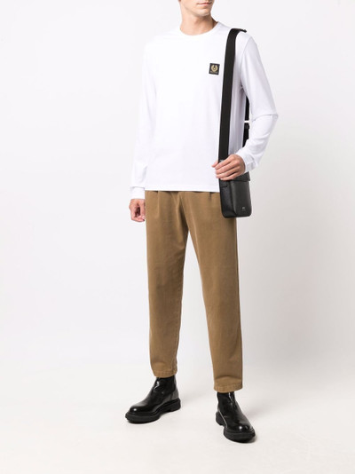 Belstaff logo-patch cotton T-shirt outlook