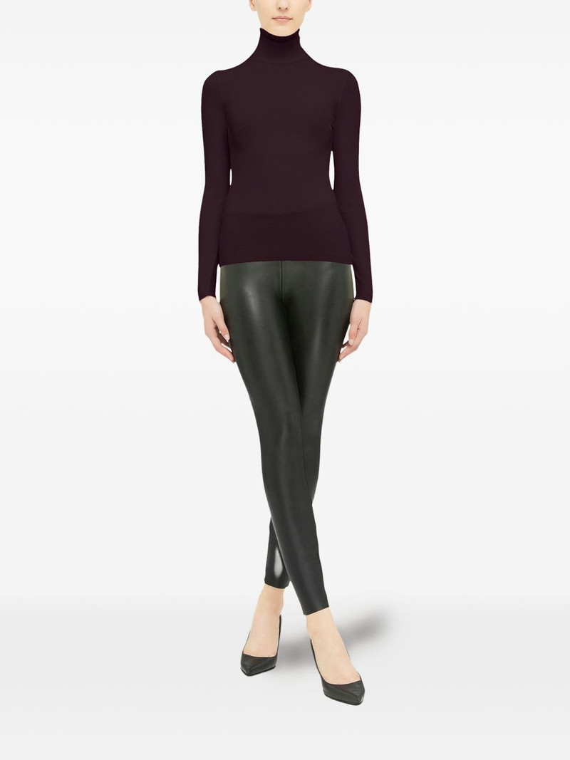 Wolford ribbed turtleneck sweater outlook